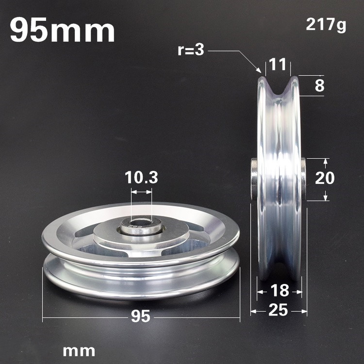 1158848217481.jpg 3Style - Roller aluminum alloy wheel - Image 1