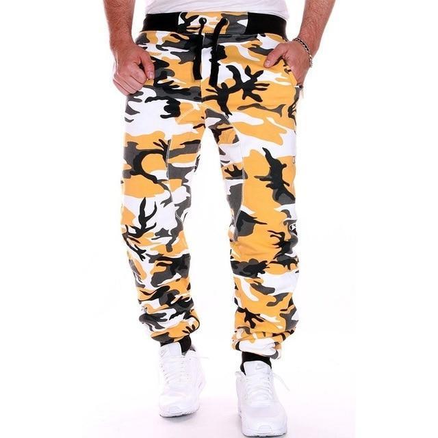 1620194191972.jpg Yellow Men'S Slim Leggings - Image 1