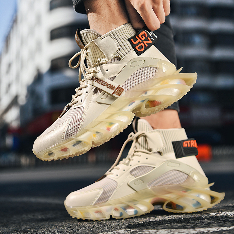 1621065662653.jpg Beige size: 44 - Non-Slip High Quality Male Shoes - Image 1