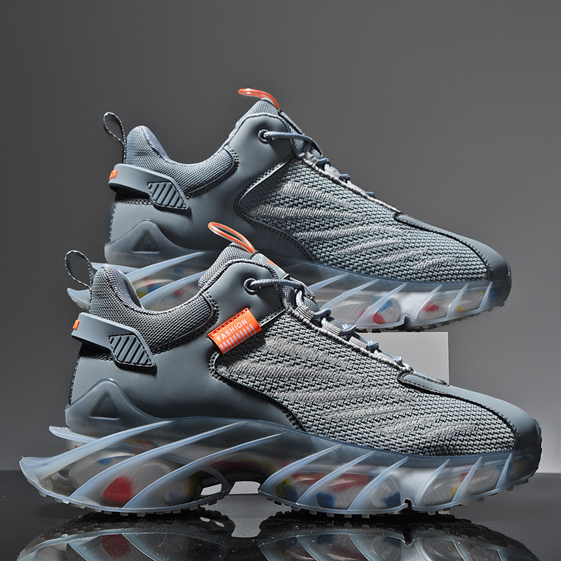 1621065667326.jpg Grey blade, Shoe size: 41 -Non-Slip High Quality Male Shoes - Image 1