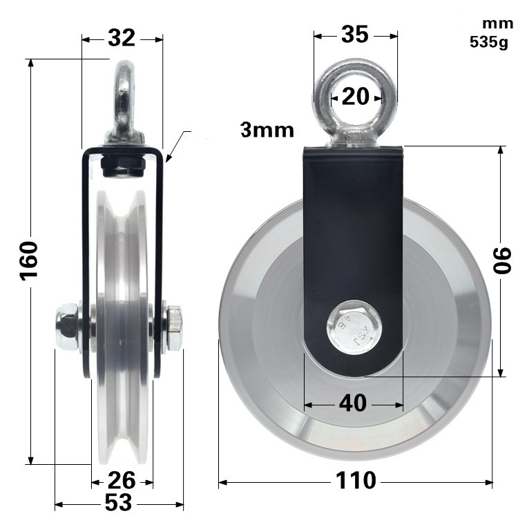 794093618038.jpg 9Style - Roller aluminum alloy wheel - Image 1