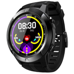 Tk04 GPS Smart Watch 2G Card Bluetooth Calling Heart Rate Sleep Monitoring Sports Smartwatch Black